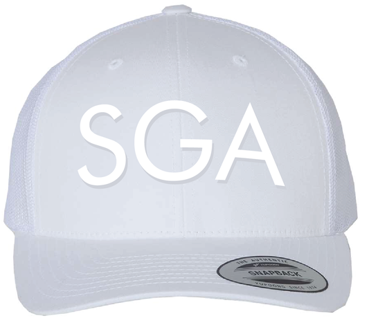 Hat - Trucker Cap with SGA 3D embroidery